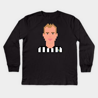 Shearer 8bit Kids Long Sleeve T-Shirt